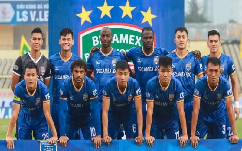 cau lac bo bong da becamex thanh pho ho chi minh hanh trinh ke thua